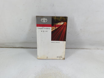compare product 2014 Toyota Camry Owners Manual Book Guide P/N:01999-33B28 OEM Used Auto Parts