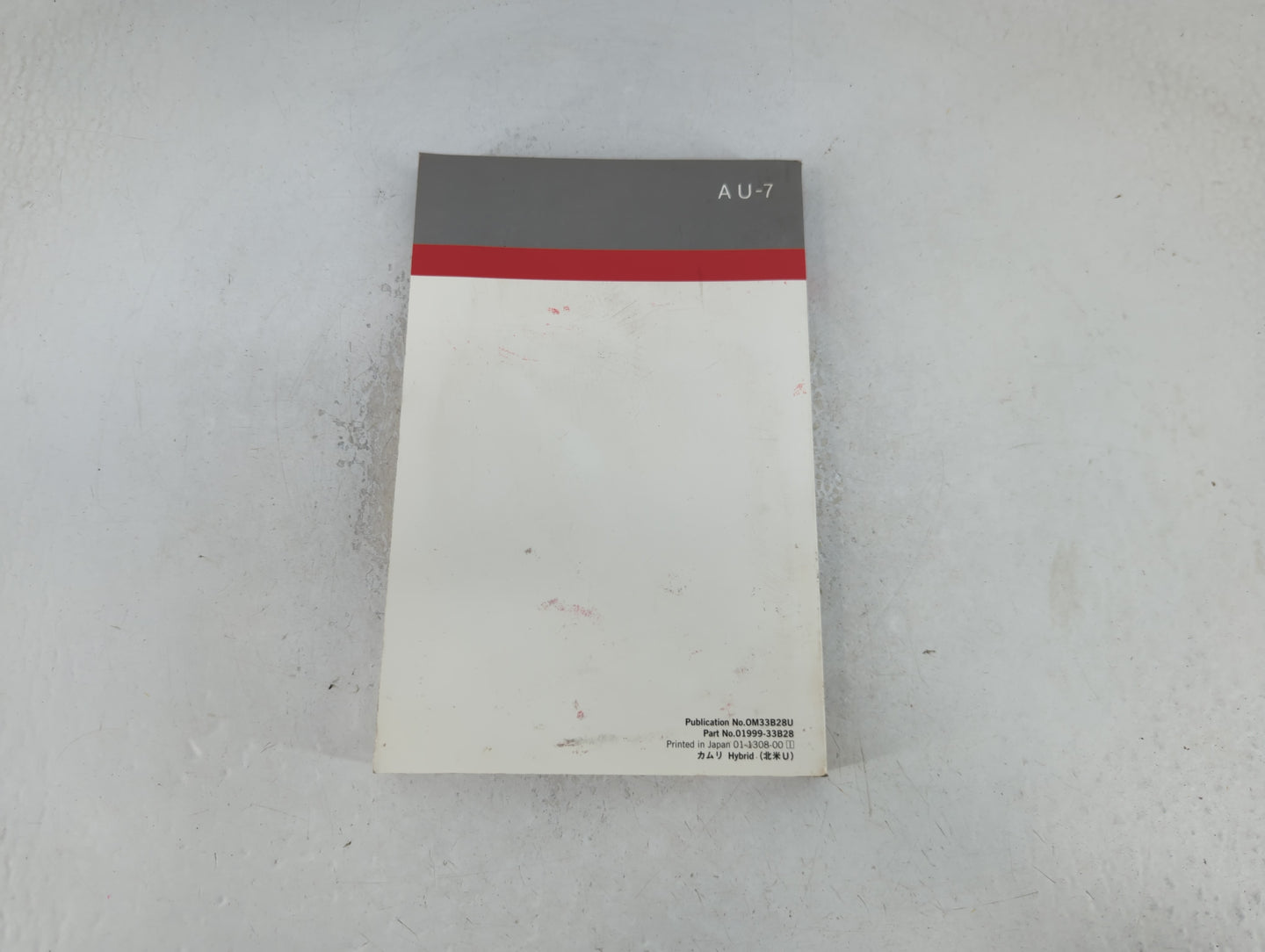 2014 Toyota Camry Owners Manual Book Guide P/N:01999-33B28 OEM Used Auto Parts - Oemusedautoparts1.com