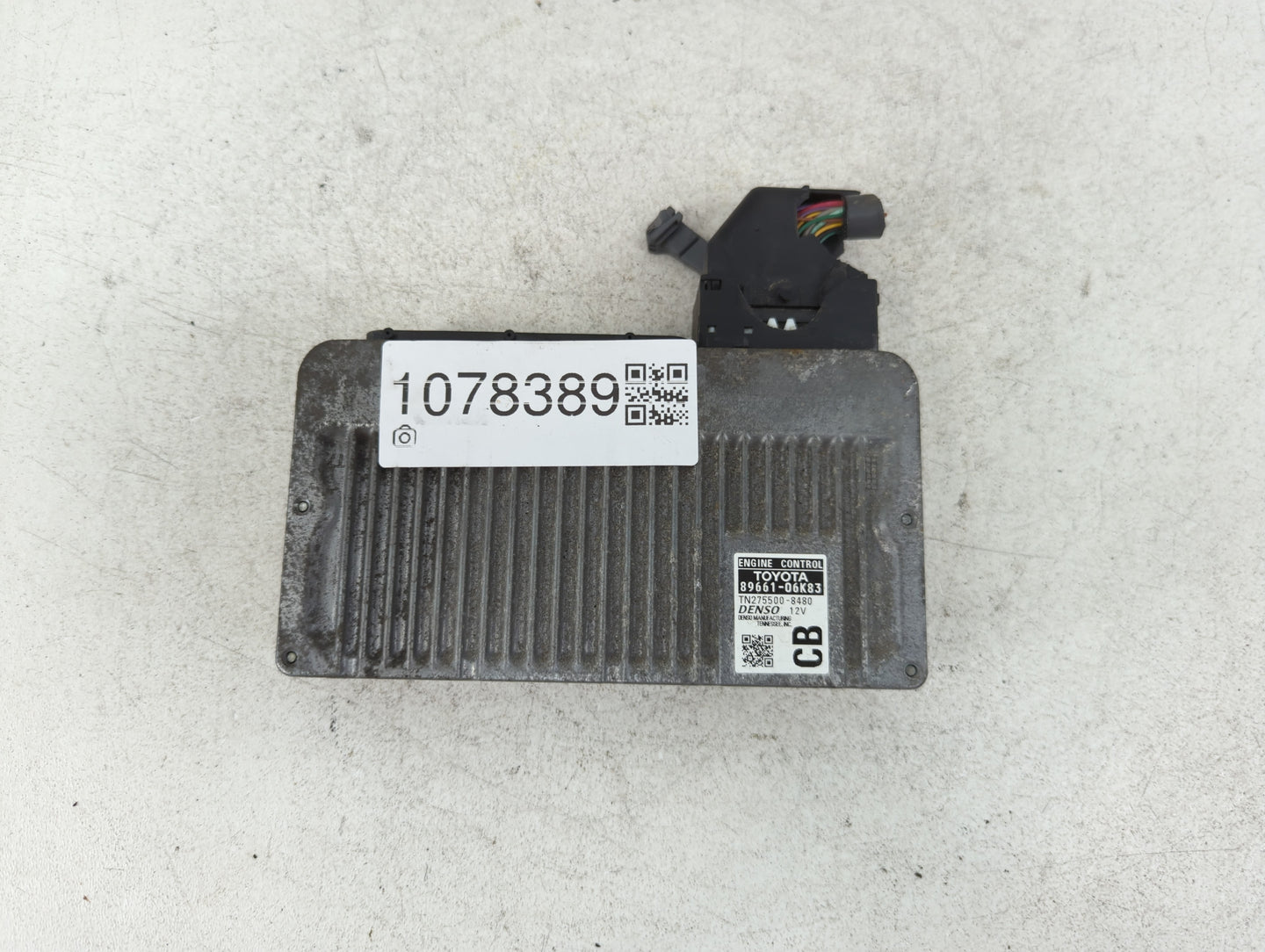 2014 Toyota Camry PCM Engine Control Computer ECU ECM PCU OEM P/N:TN275500-8480 89661-06K83 Fits OEM Used Auto Parts - Oemus