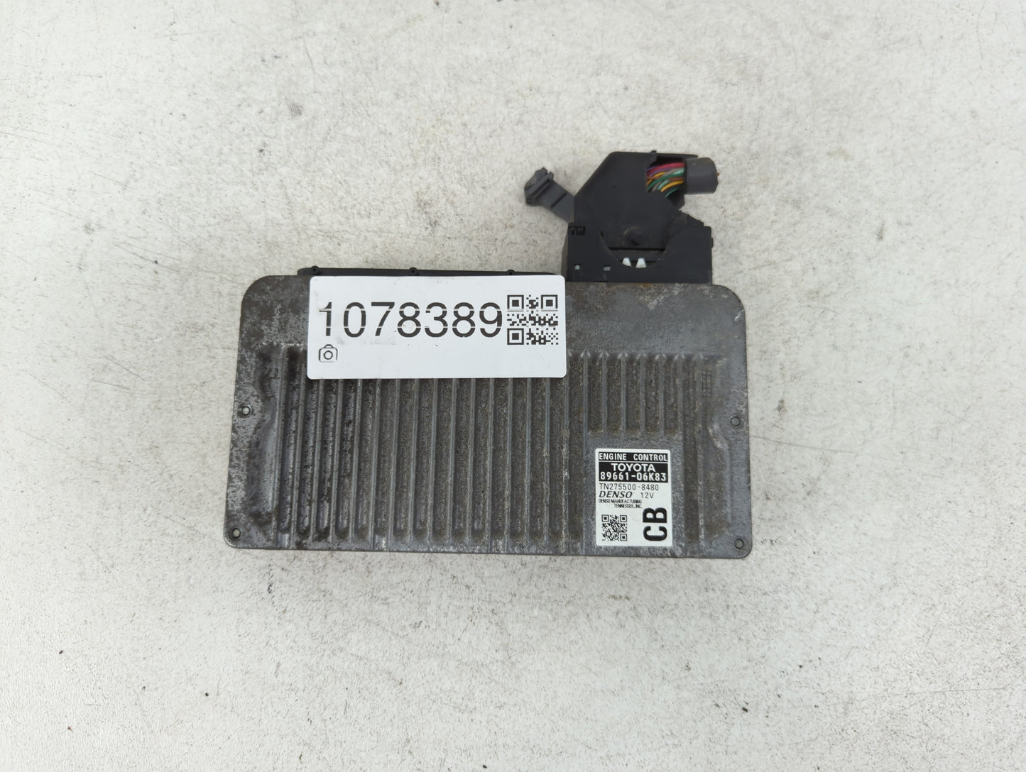 2014 Toyota Camry PCM Engine Control Computer ECU ECM PCU OEM P/N:TN275500-8480 89661-06K83 Fits OEM Used Auto Parts - Oemus