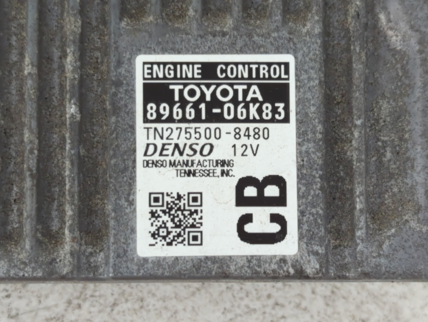 2014 Toyota Camry PCM Engine Control Computer ECU ECM PCU OEM P/N:TN275500-8480 89661-06K83 Fits OEM Used Auto Parts - Oemus