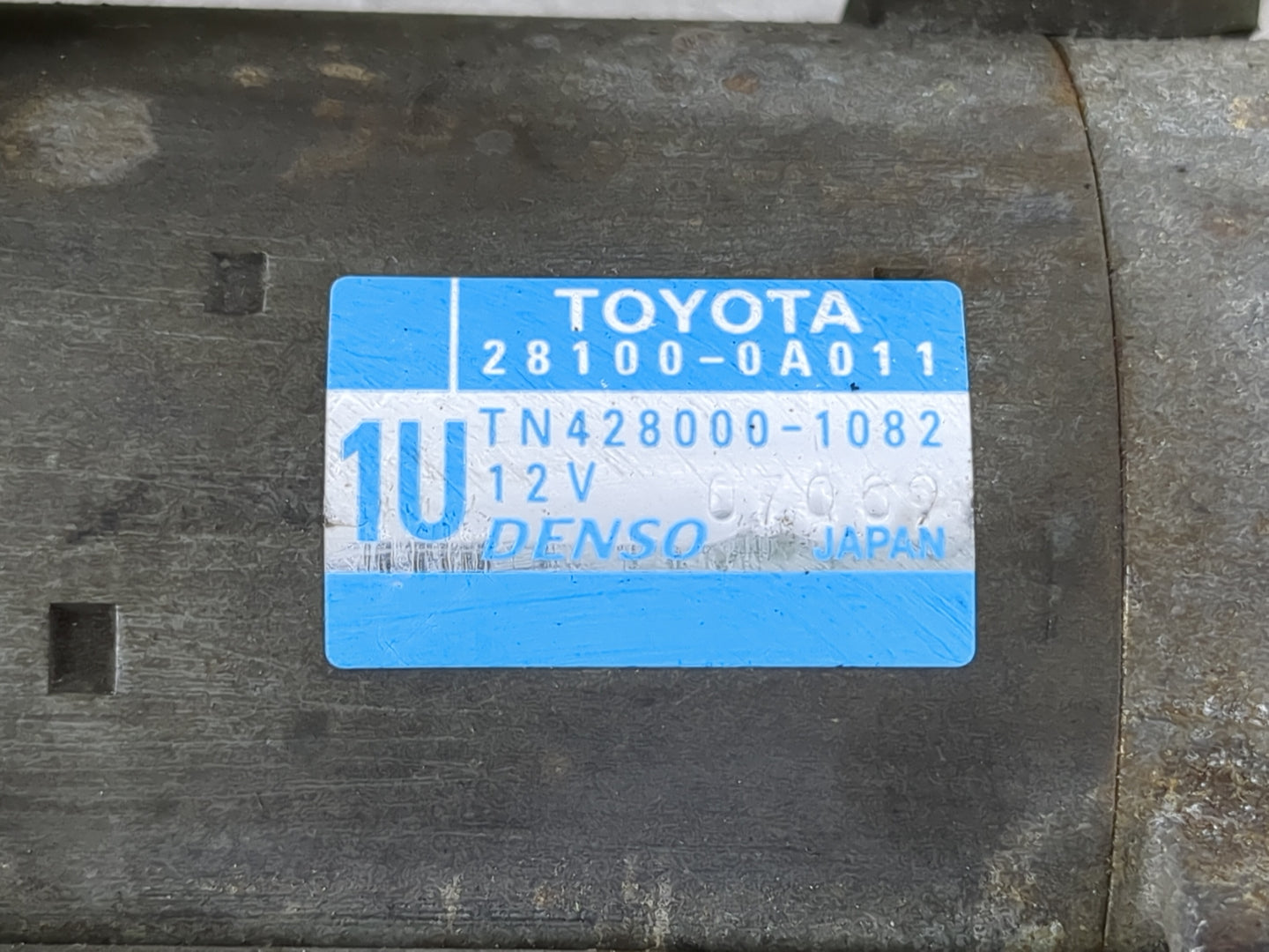 2004-2017 Toyota Camry Car Starter Motor Solenoid OEM P/N:TN428000-1082 28100-0A011 Fits OEM Used Auto Parts - Oemusedautopa
