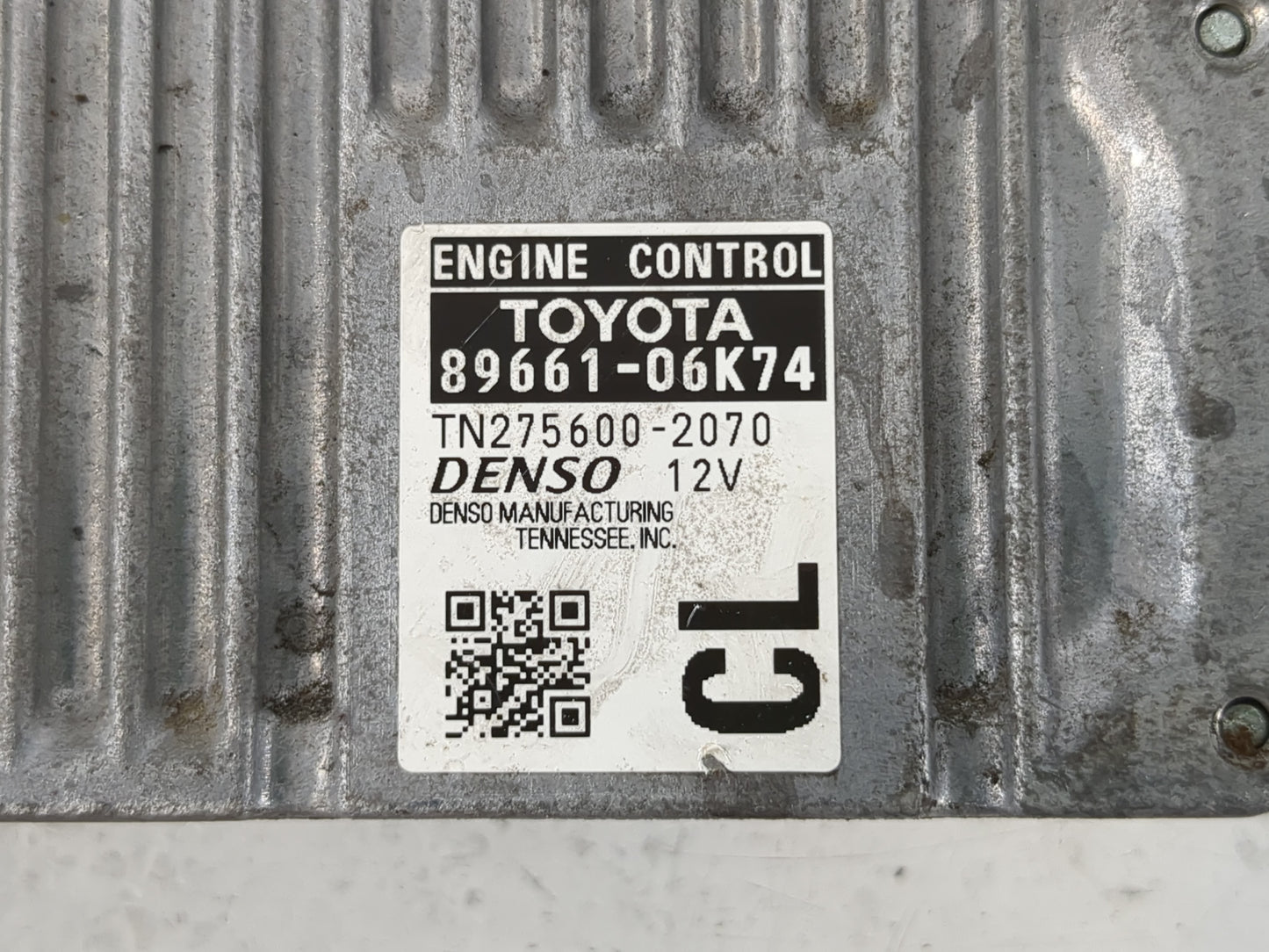 2012-2014 Toyota Camry PCM Engine Control Computer ECU ECM PCU OEM P/N:89661-06K74 Fits Fits 2012 2013 2014 OEM Used Auto Pa