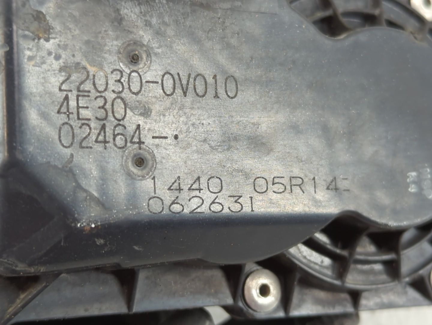 2010-2017 Toyota Camry Throttle Body P/N:22030-0V010 Fits Fits 2009 2010 2011 2012 2013 2014 2015 2016 2017 2018 2019 OEM Us