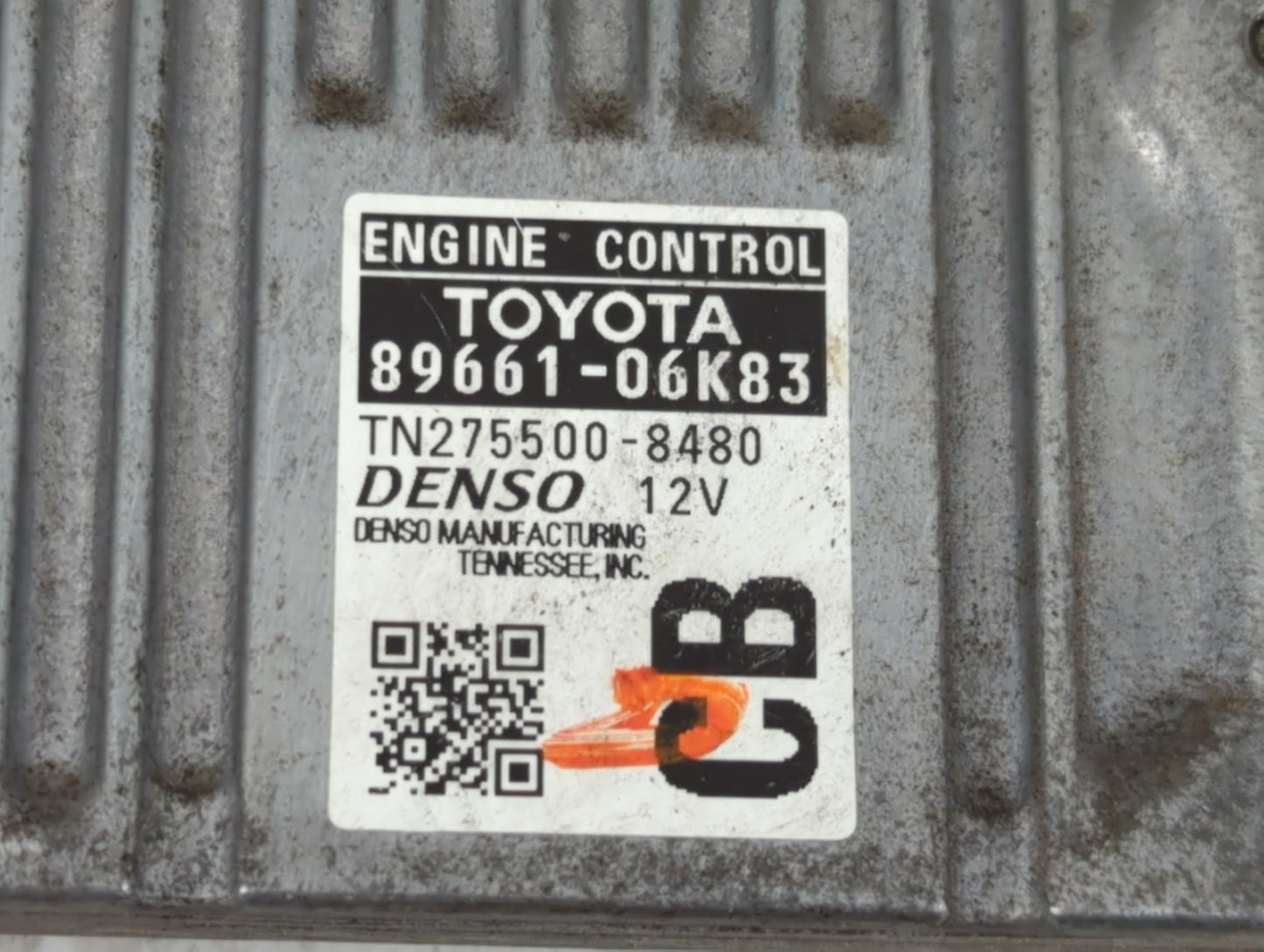 2012-2014 Toyota Camry PCM Engine Control Computer ECU ECM PCU OEM P/N:89661-06K83 Fits Fits 2012 2013 2014 OEM Used Auto Pa