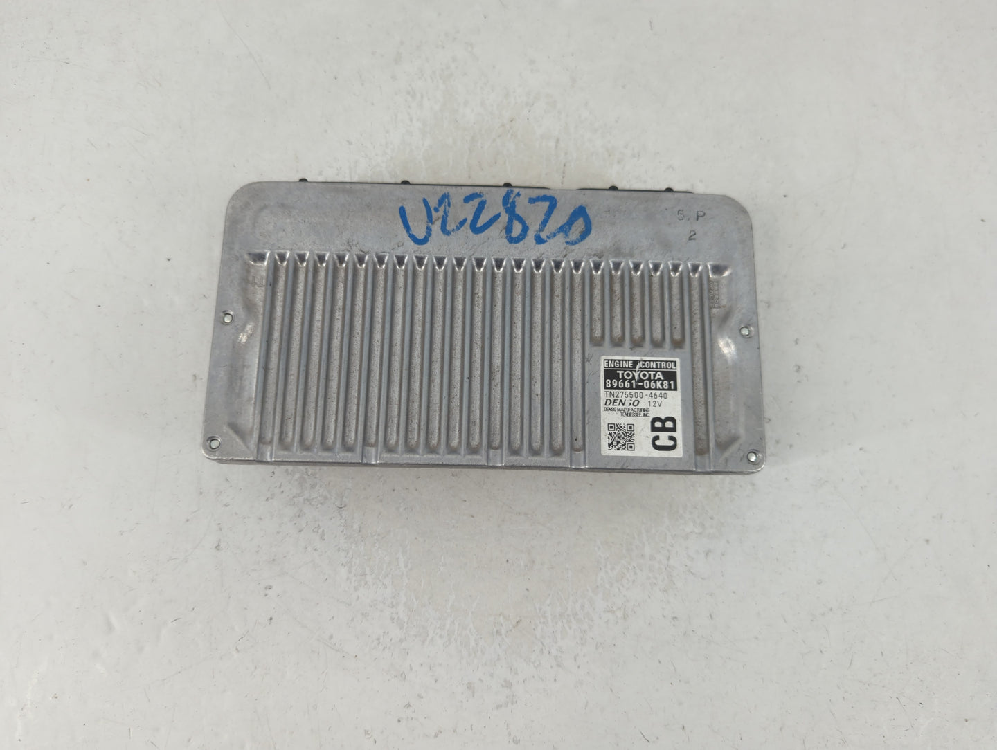 2012-2014 Toyota Camry PCM Engine Control Computer ECU ECM PCU OEM P/N:89661-06K83 Fits Fits 2012 2013 2014 OEM Used Auto Pa