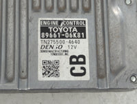 2012-2014 Toyota Camry PCM Engine Control Computer ECU ECM PCU OEM P/N:89661-06K83 Fits Fits 2012 2013 2014 OEM Used Auto Pa