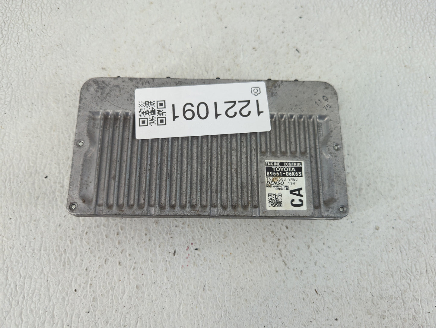 2012-2014 Toyota Camry PCM Engine Control Computer ECU ECM PCU OEM P/N:89661-06K63 Fits Fits 2012 2013 2014 OEM Used Auto Pa