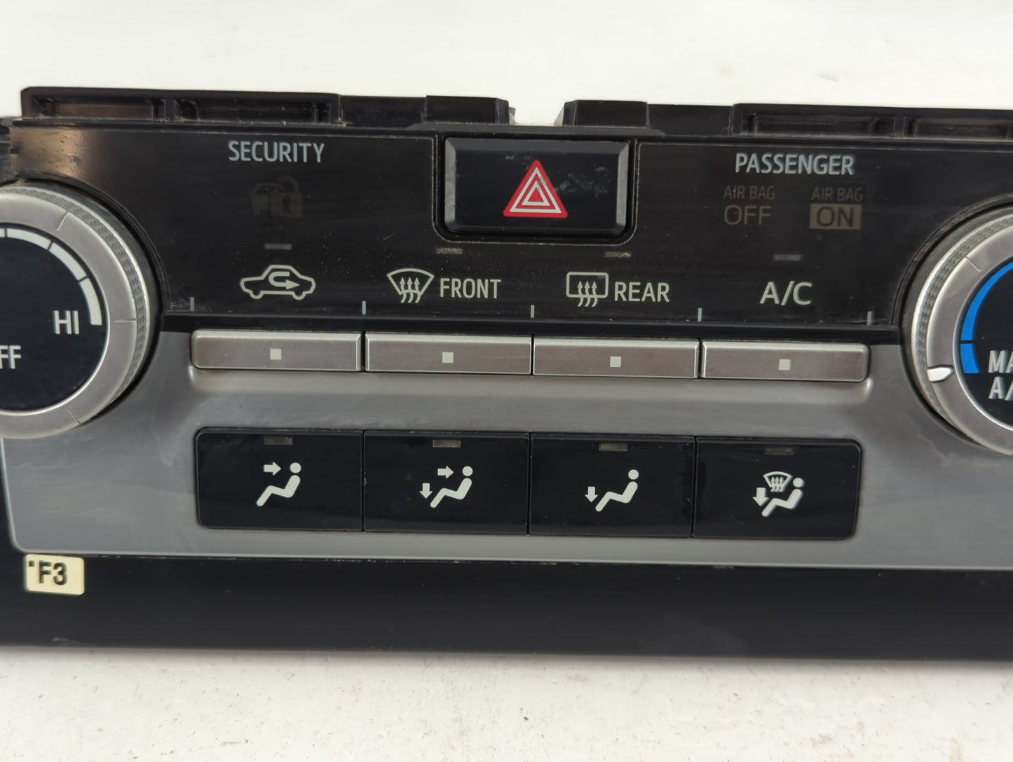 2014 Toyota Camry Climate Control Module Temperature AC/Heater Replacement P/N:A2C53391307 Fits OEM Used Auto Parts - Oemuse
