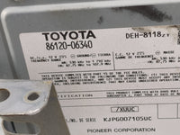 2014 Toyota Camry Radio AM FM Cd Player Receiver Replacement P/N:86120-06340 Fits OEM Used Auto Parts - Oemusedautoparts1.co