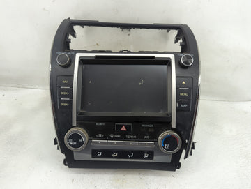 2014 Toyota Camry Radio AM FM Cd Player Receiver Replacement P/N:86140-06011 Fits OEM Used Auto Parts - Oemusedautoparts1.co