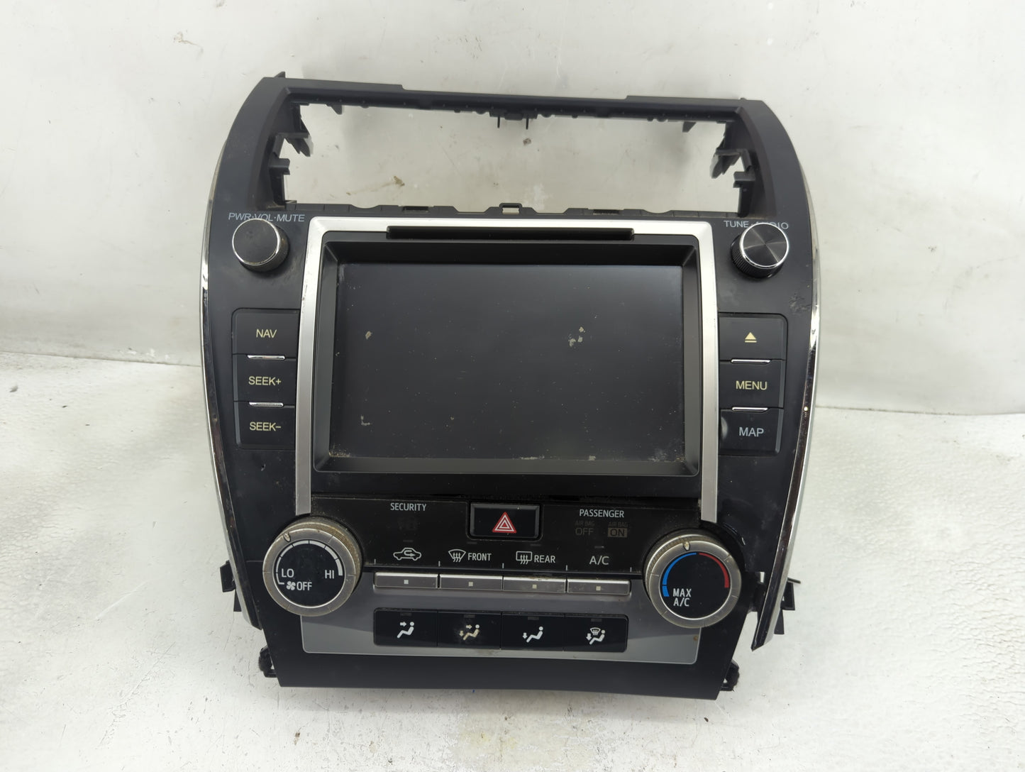 2014 Toyota Camry Radio AM FM Cd Player Receiver Replacement P/N:86140-06011 Fits OEM Used Auto Parts - Oemusedautoparts1.co