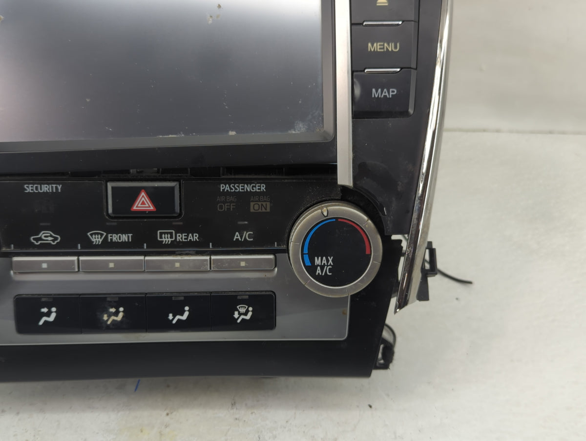 2014 Toyota Camry Radio AM FM Cd Player Receiver Replacement P/N:86140-06011 Fits OEM Used Auto Parts - Oemusedautoparts1.co