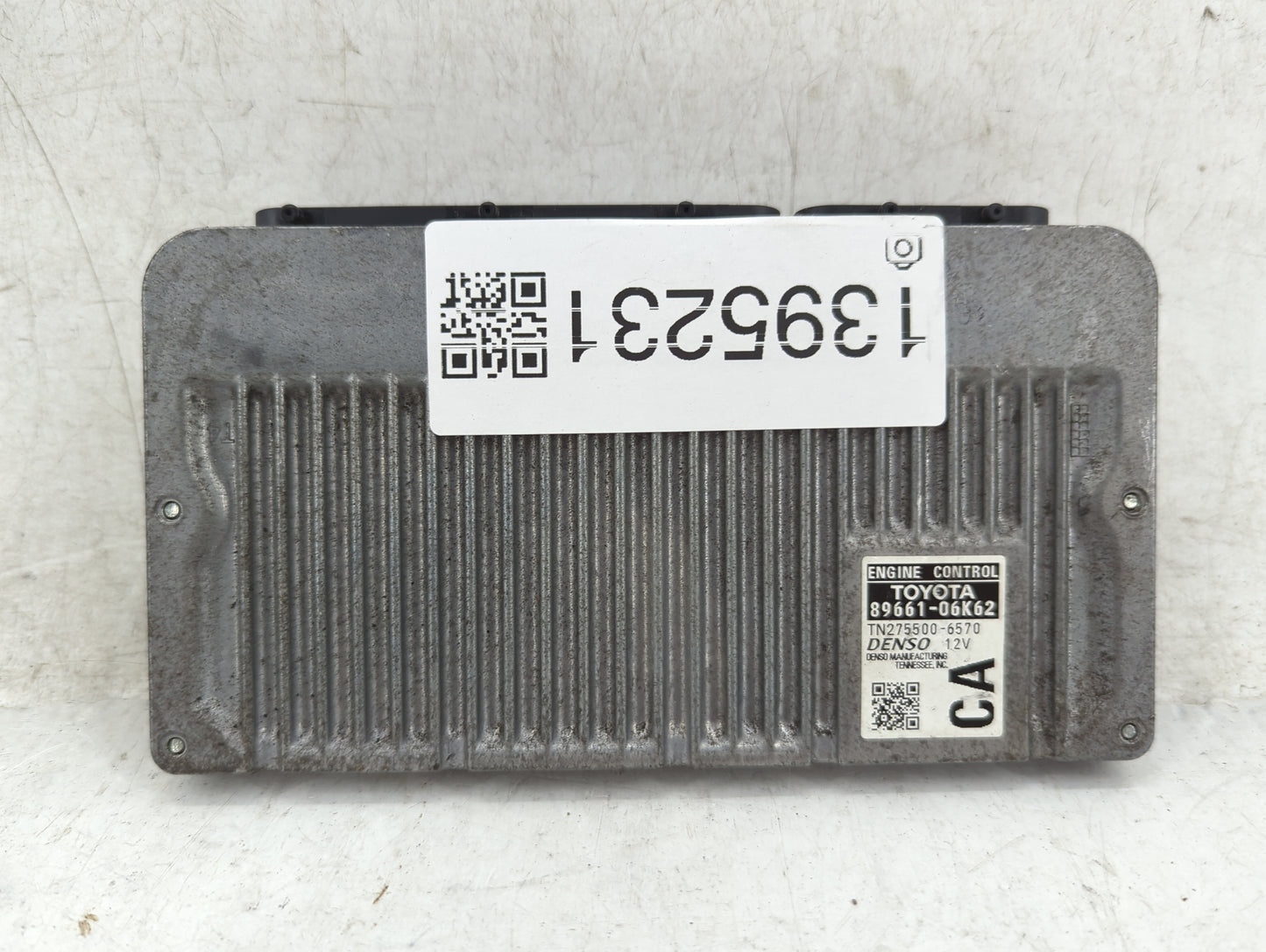 2012-2014 Toyota Camry PCM Engine Control Computer ECU ECM PCU OEM P/N:89661-06K62 Fits Fits 2012 2013 2014 OEM Used Auto Pa