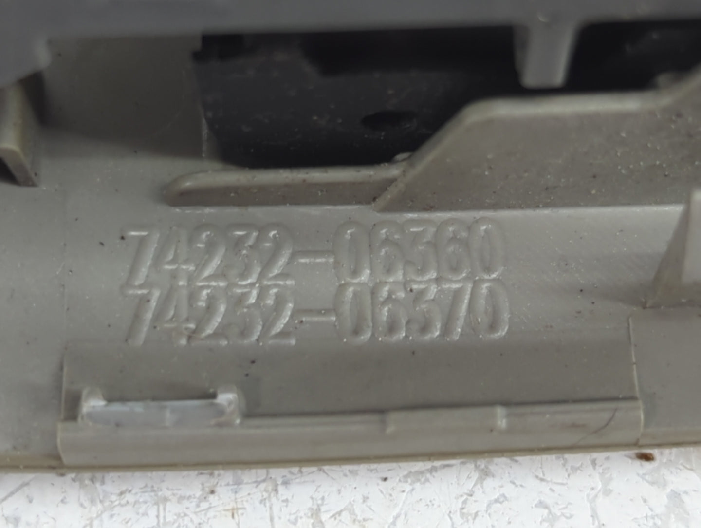 2007-2014 Toyota Camry Master Power Window Switch Replacement Driver Side Left P/N:74232-06370 74232-06360 Fits OEM Used Aut