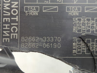 2012-2017 Toyota Camry Fusebox Fuse Box Panel Relay Module P/N:82662-06190 82662-33370 Fits Fits 2012 2013 2014 2015 2016 20
