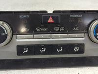 2012-2014 Toyota Camry Climate Control Module Temperature AC/Heater Replacement Fits Fits 2012 2013 2014 OEM Used Auto Parts