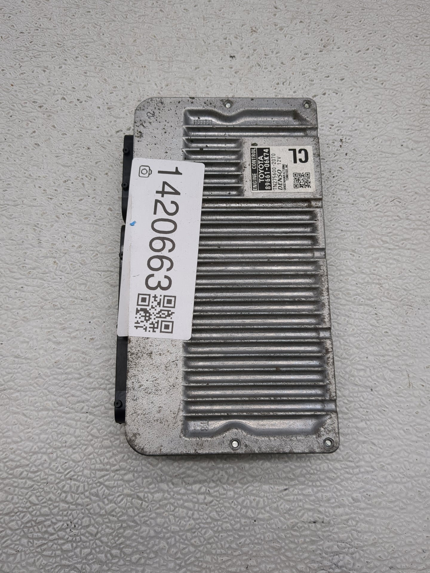 2012-2014 Toyota Camry PCM Engine Control Computer ECU ECM PCU OEM P/N:89661-06K74 TN275600-2070 Fits Fits 2012 2013 2014 OE