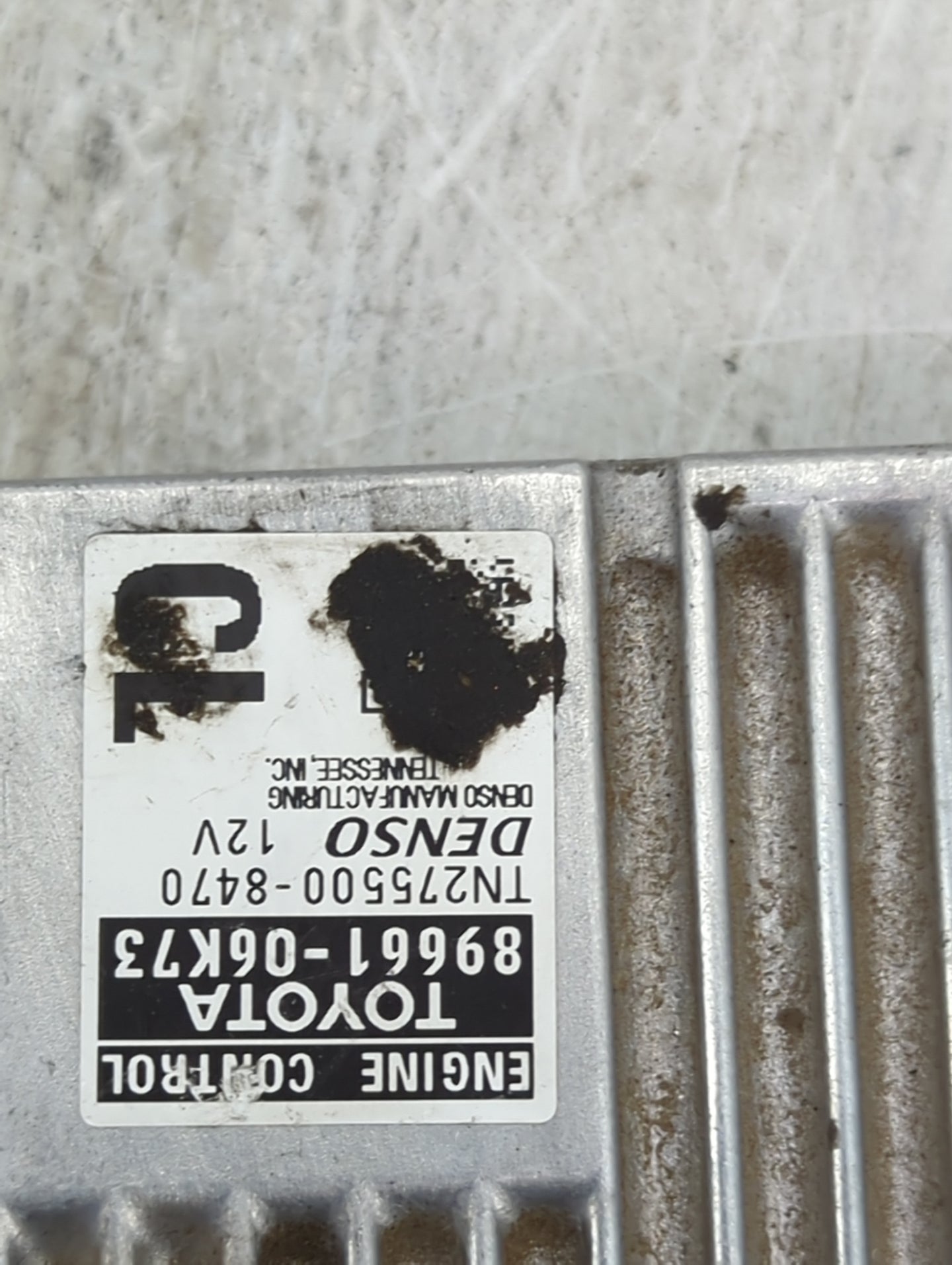 2012-2014 Toyota Camry PCM Engine Control Computer ECU ECM PCU OEM P/N:89661-06K73 TN275500-8470 Fits Fits 2012 2013 2014 OE