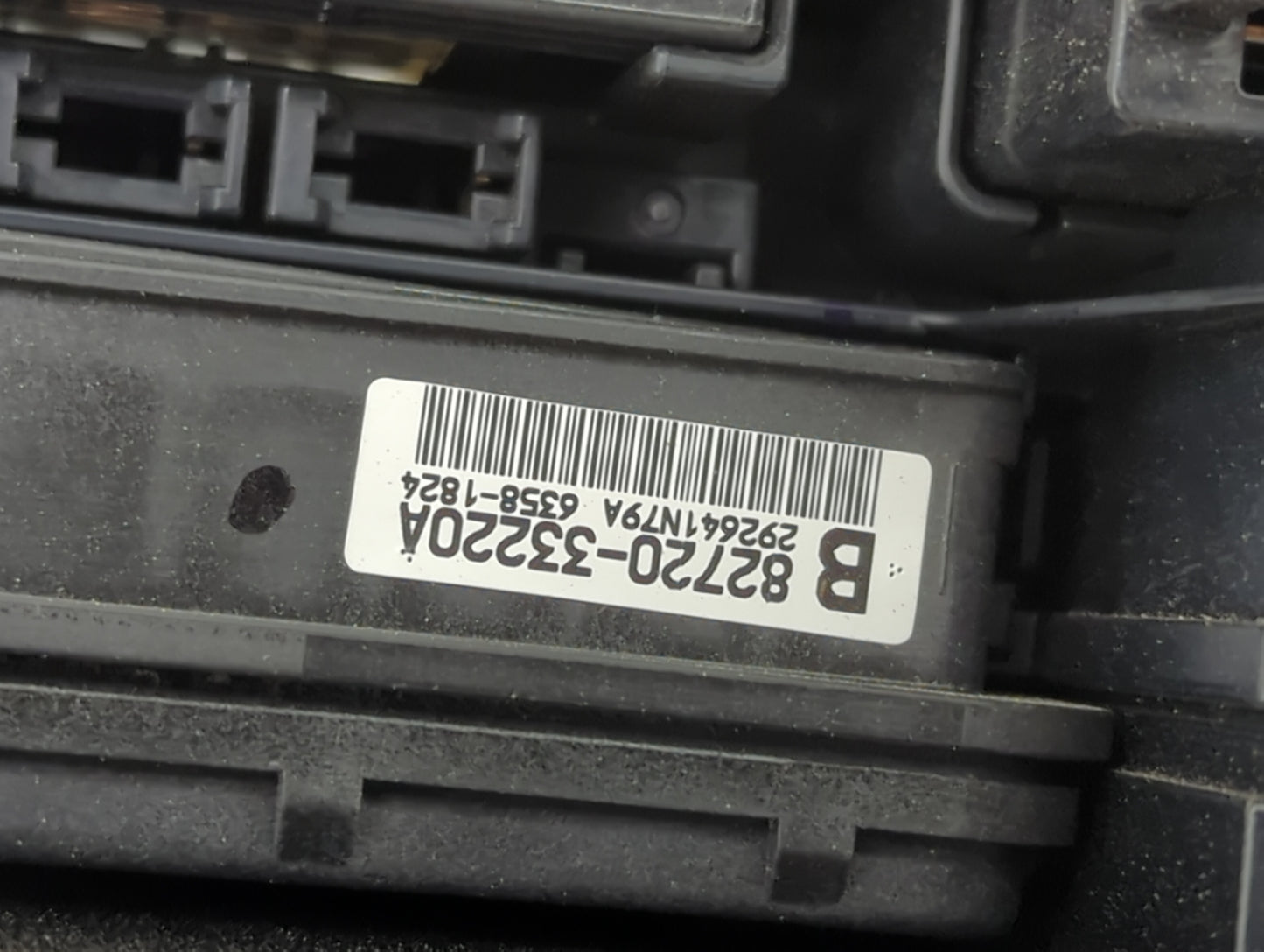 2012-2017 Toyota Camry Fusebox Fuse Box Panel Relay Module P/N:82720-33220A 82620-33070 Fits Fits 2012 2013 2014 2015 2016 2