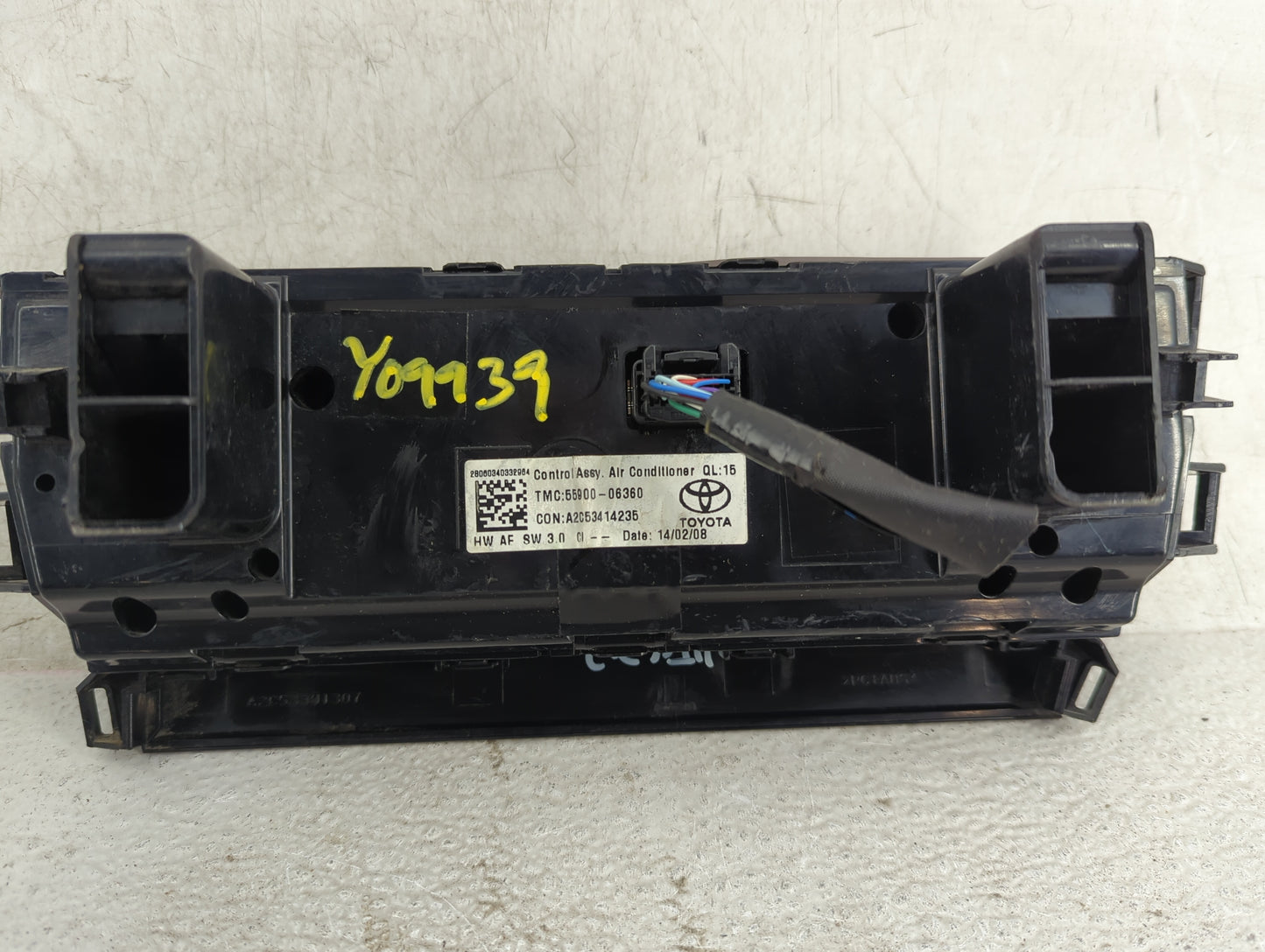 2012-2014 Toyota Camry Climate Control Module Temperature AC/Heater Replacement P/N:55900-06360 A2C53414235 Fits OEM Used Au
