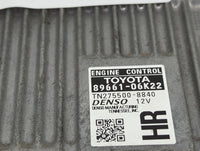 2012-2014 Toyota Camry PCM Engine Control Computer ECU ECM PCU OEM P/N:89661-06K22 TN275500-8840 Fits Fits 2012 2013 2014 OE