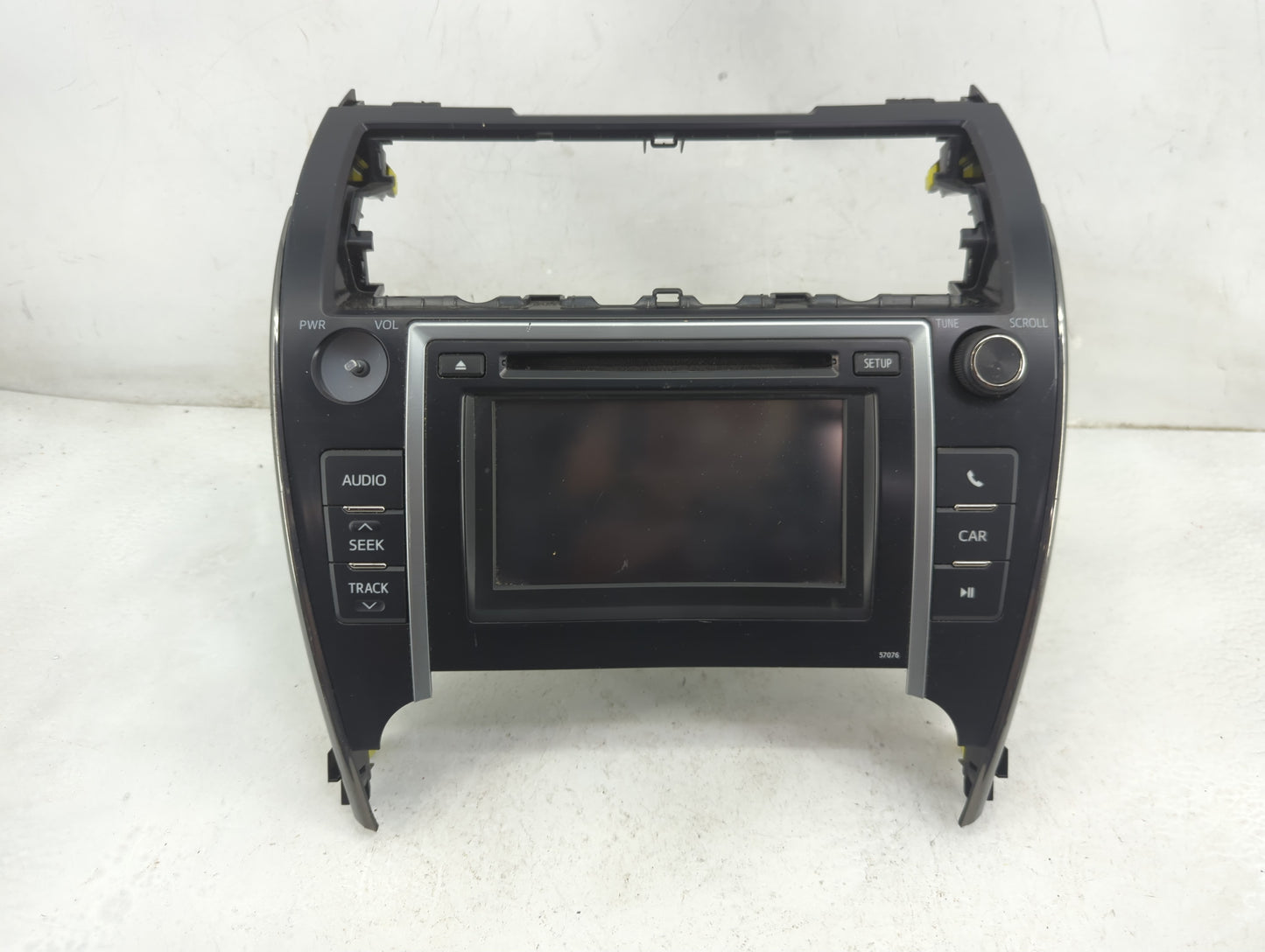 2013-2014 Toyota Camry Radio AM FM Cd Player Receiver Replacement P/N:86140-06011 CV-VS81E14DA Fits Fits 2013 2014 OEM Used 