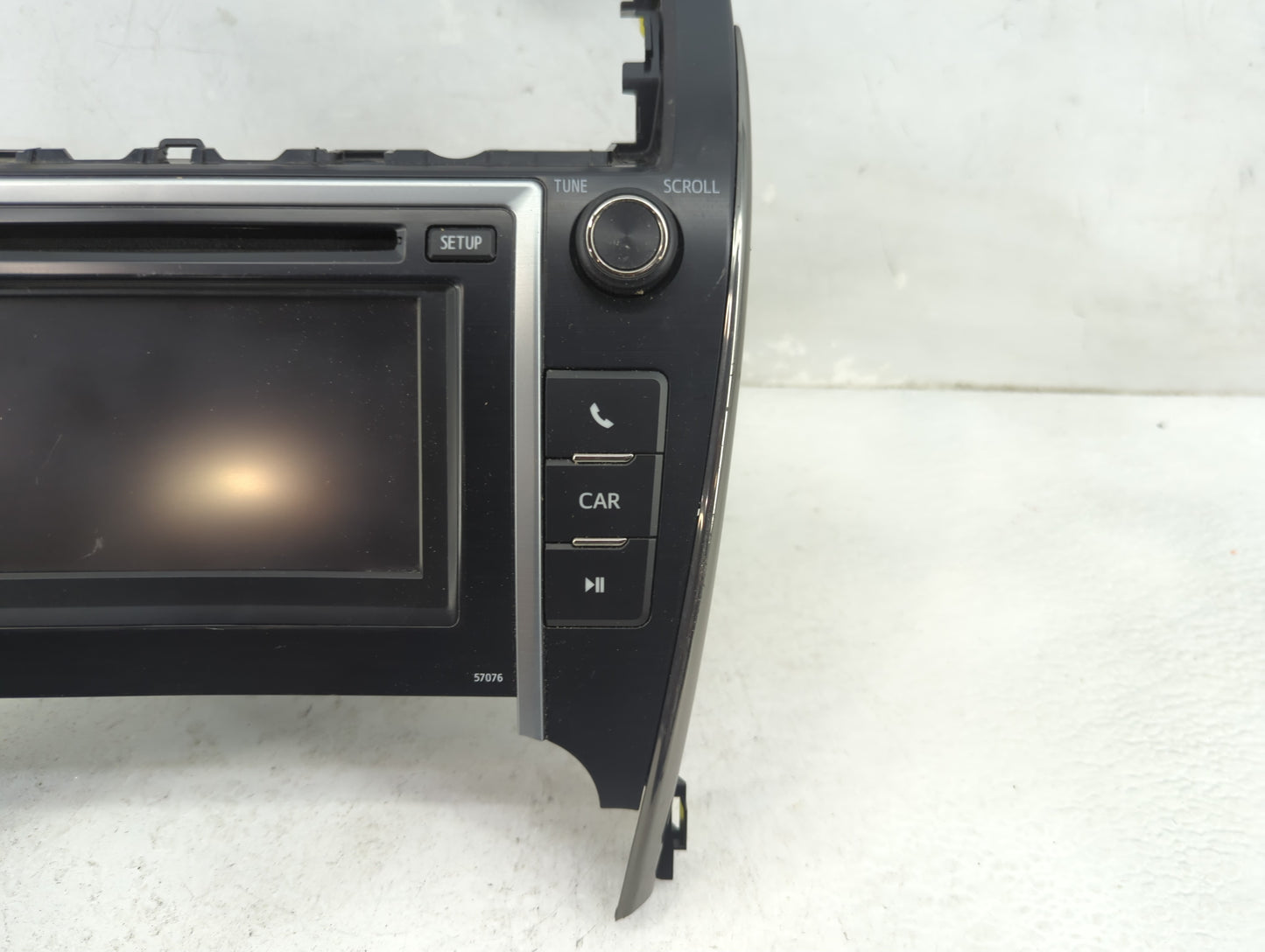 2013-2014 Toyota Camry Radio AM FM Cd Player Receiver Replacement P/N:86140-06011 CV-VS81E14DA Fits Fits 2013 2014 OEM Used 