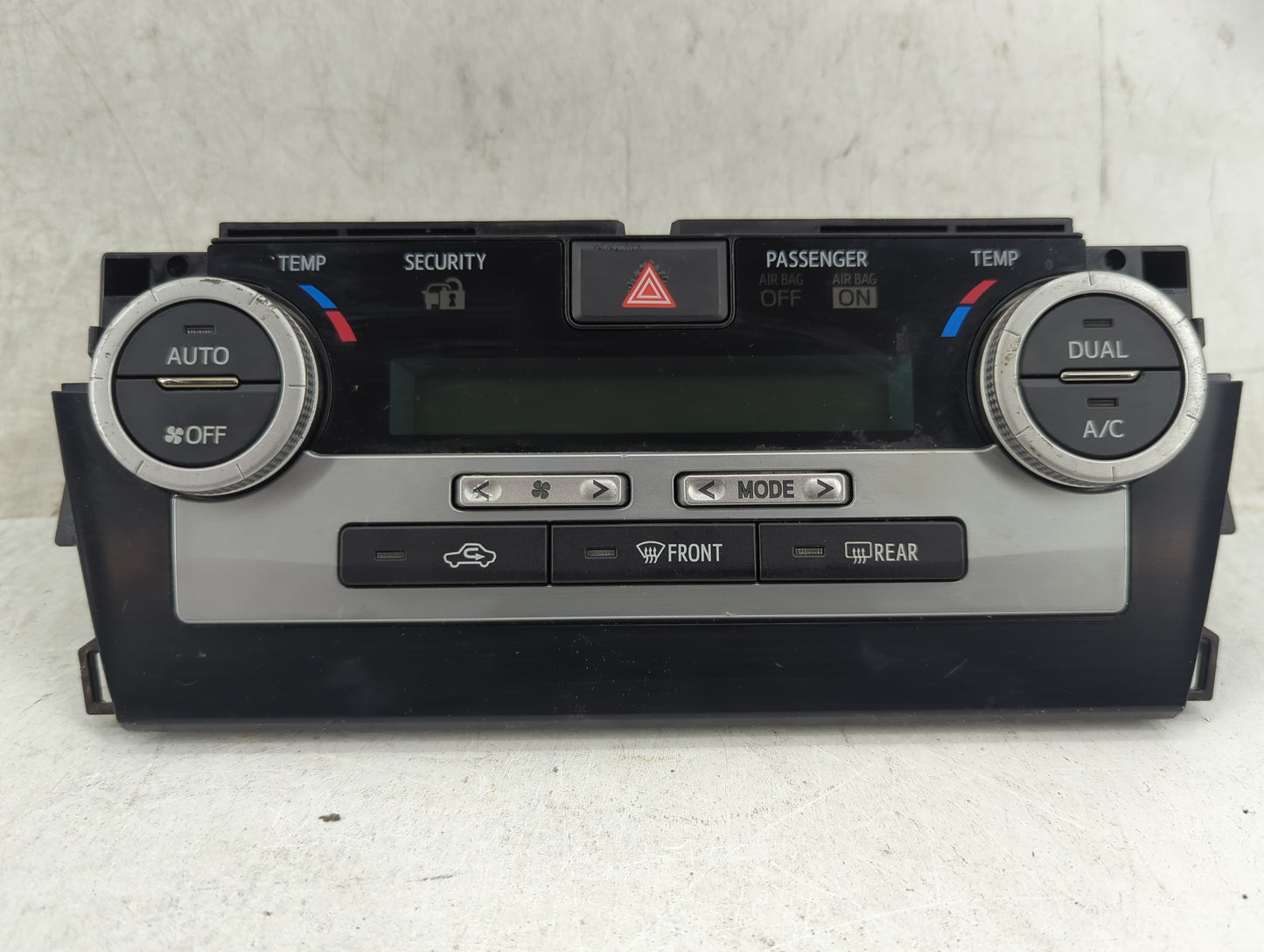 2014 Toyota Camry Climate Control Module Temperature AC/Heater Replacement Fits OEM Used Auto Parts - Oemusedautoparts1.com
