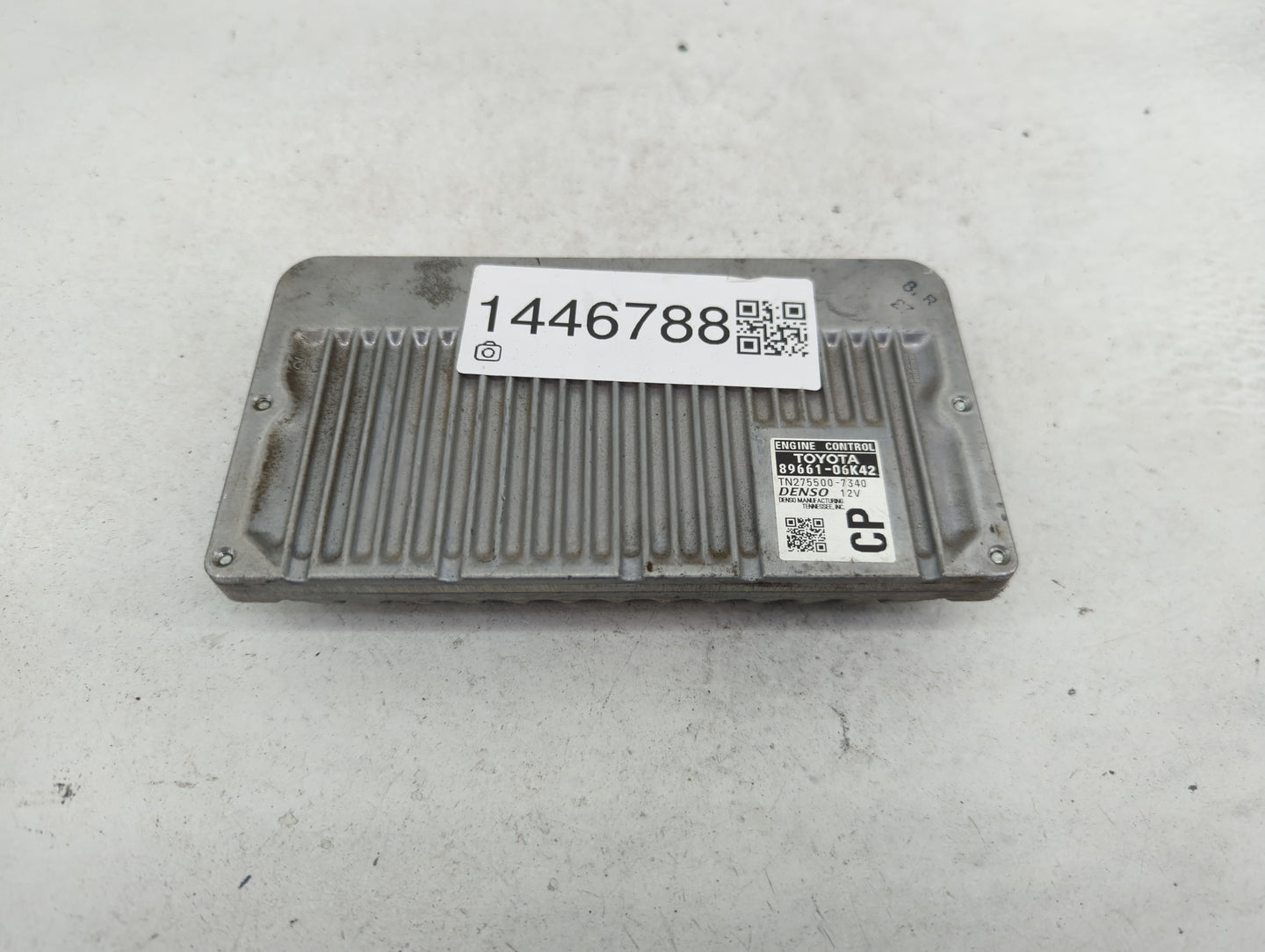 2012-2014 Toyota Camry PCM Engine Control Computer ECU ECM PCU OEM P/N:89661-06K42 TN275500-7340 Fits Fits 2012 2013 2014 OE
