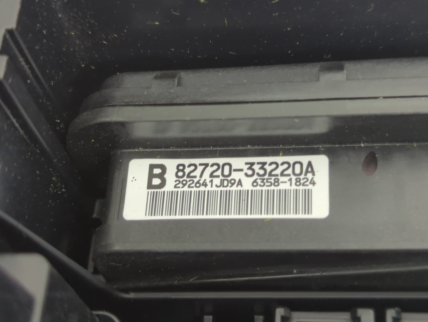 2012-2017 Toyota Camry Fusebox Fuse Box Panel Relay Module P/N:82720-33220A Fits Fits 2012 2013 2014 2015 2016 2017 OEM Used