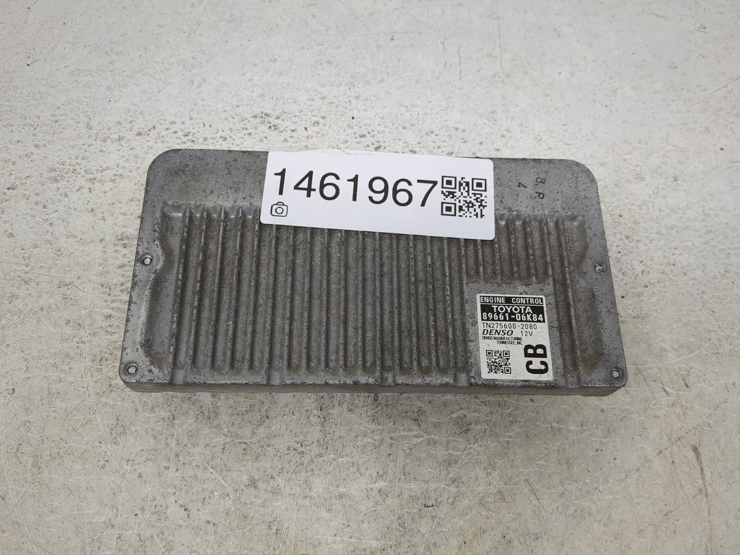 2014 Toyota Camry PCM Engine Control Computer ECU ECM PCU OEM P/N:89661-06K84 Fits OEM Used Auto Parts - Oemusedautoparts1.c
