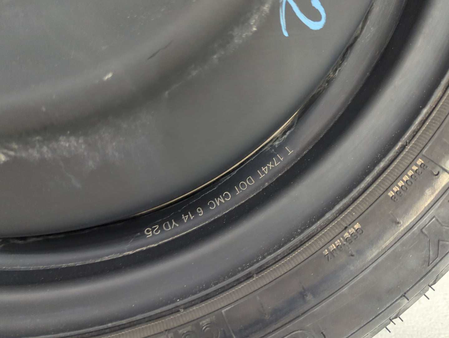 2007-2017 Toyota Camry Spare Donut Tire Wheel Rim Oem 1462024 - Oemusedautoparts1.com