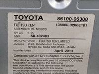 2014-2017 Toyota Camry Tuner Satellite Receiver - Oemusedautoparts1.com