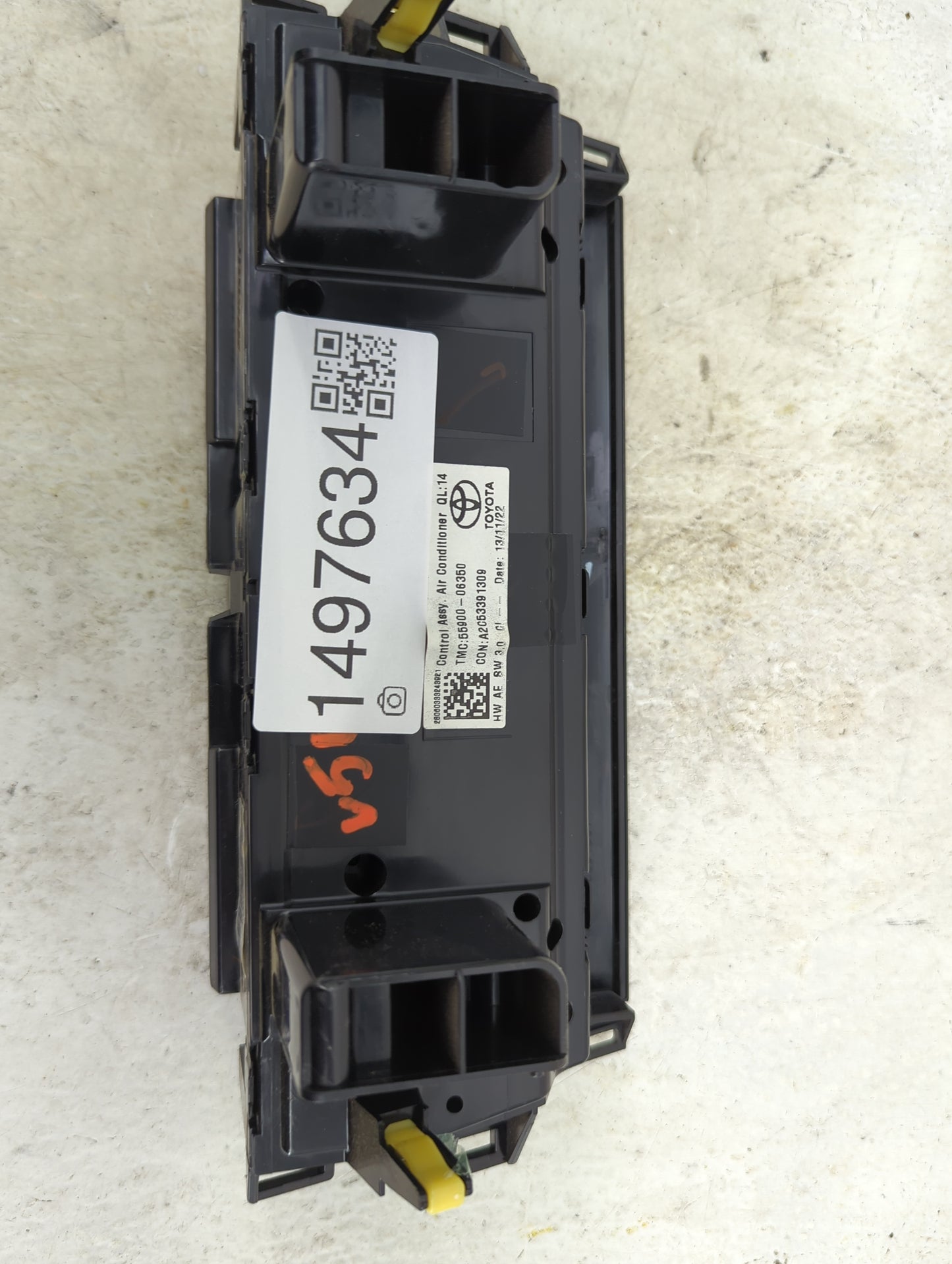 2012-2014 Toyota Camry Climate Control Module Temperature AC/Heater Replacement P/N:55900-06360 A2C53391309 Fits OEM Used Au