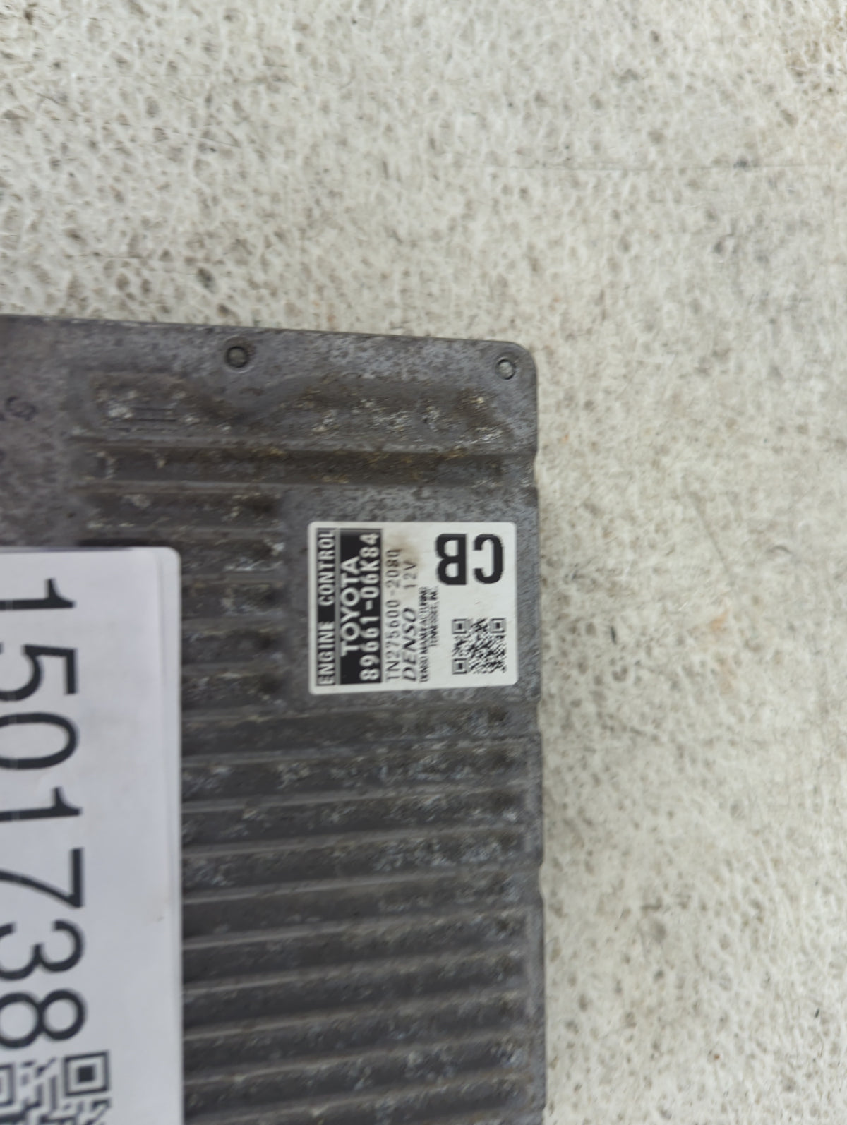2012-2014 Toyota Camry PCM Engine Control Computer ECU ECM PCU OEM P/N:89661-06K84 TN275600-2080 Fits Fits 2012 2013 2014 OE