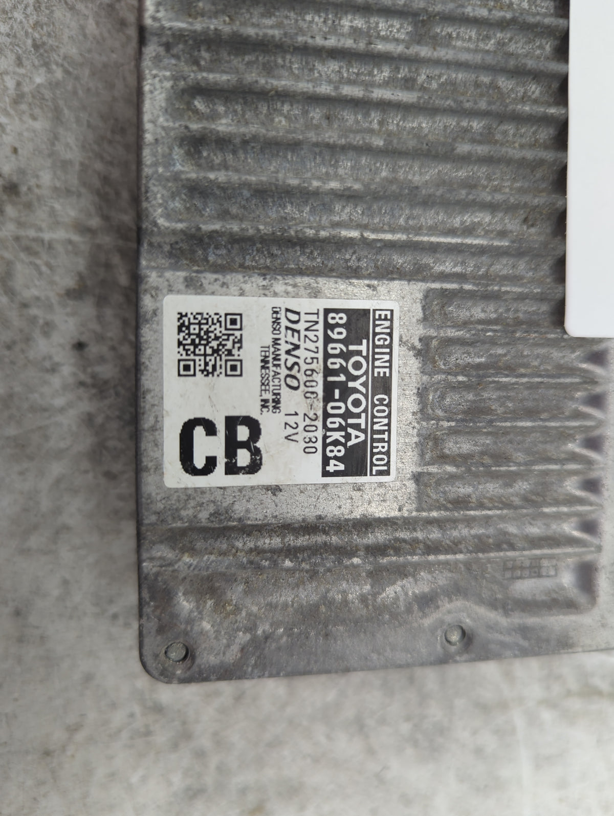 2014 Toyota Camry PCM Engine Control Computer ECU ECM PCU OEM P/N:89661-06K84 TN2756002030 Fits OEM Used Auto Parts - Oemuse