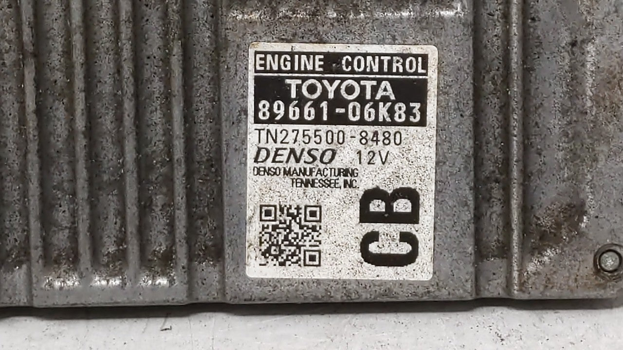 2014 Toyota Camry PCM Engine Control Computer ECU ECM PCU OEM P/N:89661-06K83 89661-06K84 Fits OEM Used Auto Parts - Oemused