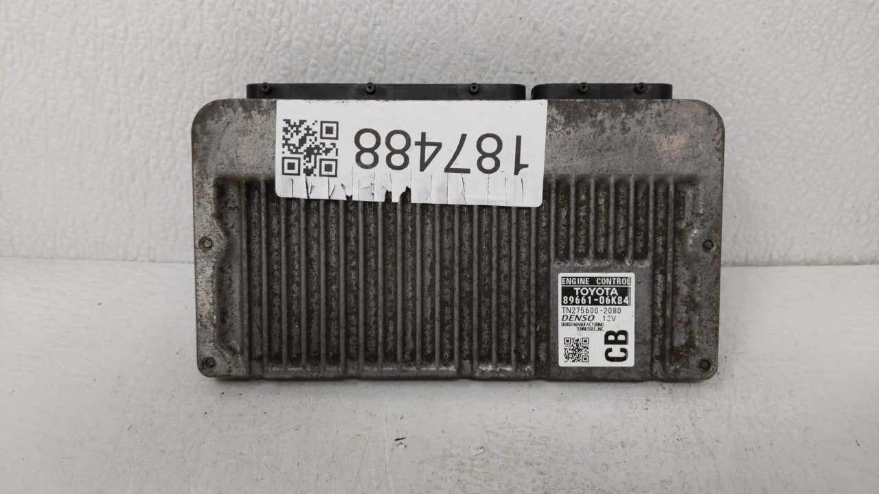 2014 Toyota Camry PCM Engine Control Computer ECU ECM PCU OEM P/N:89661-06K83 89661-06K84 Fits OEM Used Auto Parts - Oemused