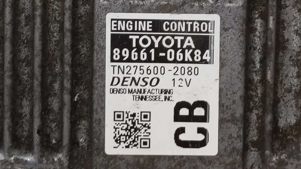 2014 Toyota Camry PCM Engine Control Computer ECU ECM PCU OEM P/N:89661-06K83 89661-06K84 Fits OEM Used Auto Parts - Oemused
