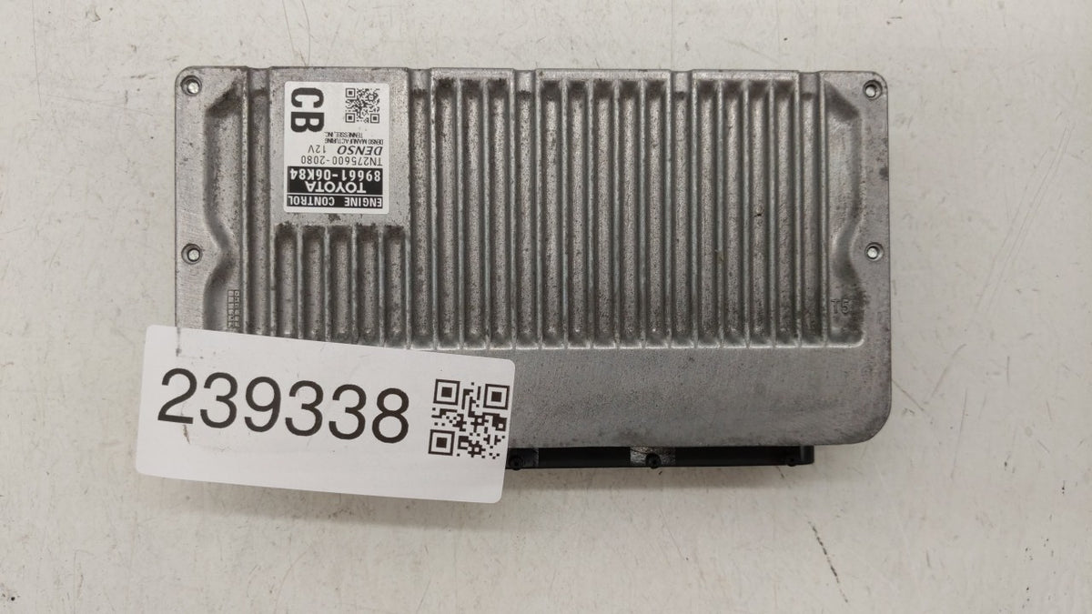 2014 Toyota Camry PCM Engine Control Computer ECU ECM PCU OEM P/N:89661-06K83 89661-06K84 OEM Used Auto Parts - Oemusedautop