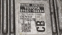 2014 Toyota Camry PCM Engine Control Computer ECU ECM PCU OEM P/N:89661-06K84 Fits OEM Used Auto Parts - Oemusedautoparts1.c