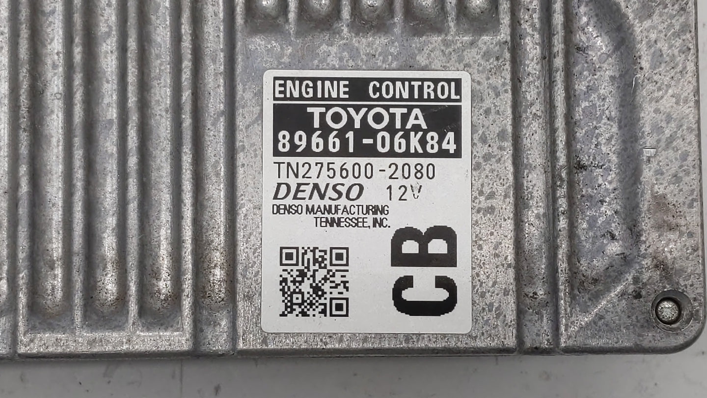 2014 Toyota Camry PCM Engine Control Computer ECU ECM PCU OEM P/N:89661-06K83 89661-06K84 Fits OEM Used Auto Parts - Oemused