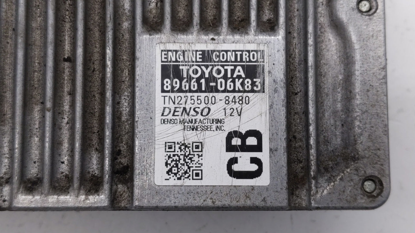 2014 Toyota Camry PCM Engine Control Computer ECU ECM PCU OEM P/N:89661-06K83 89661-06K84 Fits OEM Used Auto Parts - Oemused