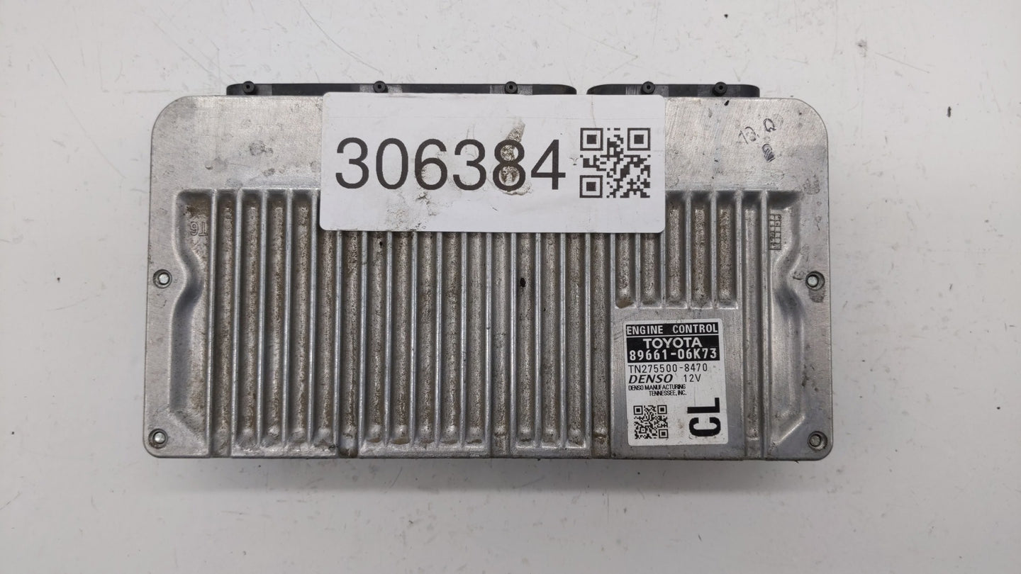 2012-2014 Toyota Camry PCM Engine Control Computer ECU ECM PCU OEM P/N:89661-06K63 89661-06K84 Fits Fits 2012 2013 2014 OEM 