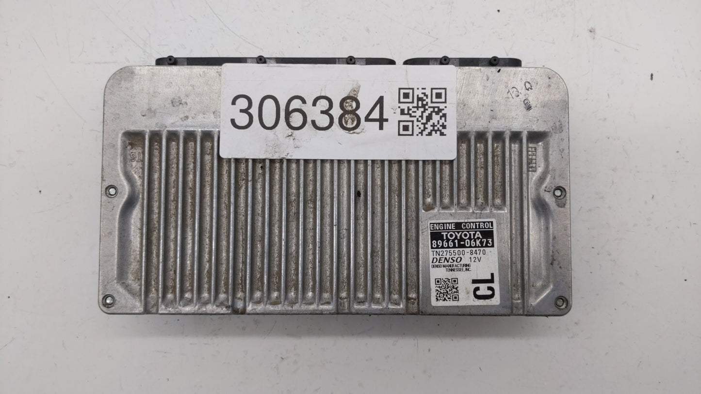 2012-2014 Toyota Camry PCM Engine Control Computer ECU ECM PCU OEM P/N:89661-06K63 89661-06K84 Fits Fits 2012 2013 2014 OEM 