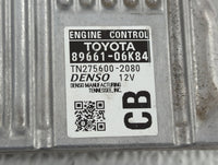 2014 Toyota Camry PCM Engine Control Computer ECU ECM PCU OEM P/N:89661-06K83 89661-06K84 Fits OEM Used Auto Parts - Oemused