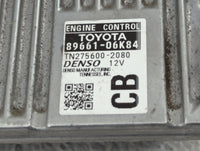 2014 Toyota Camry PCM Engine Control Computer ECU ECM PCU OEM P/N:89661-06K83 89661-06K84 Fits OEM Used Auto Parts - Oemused