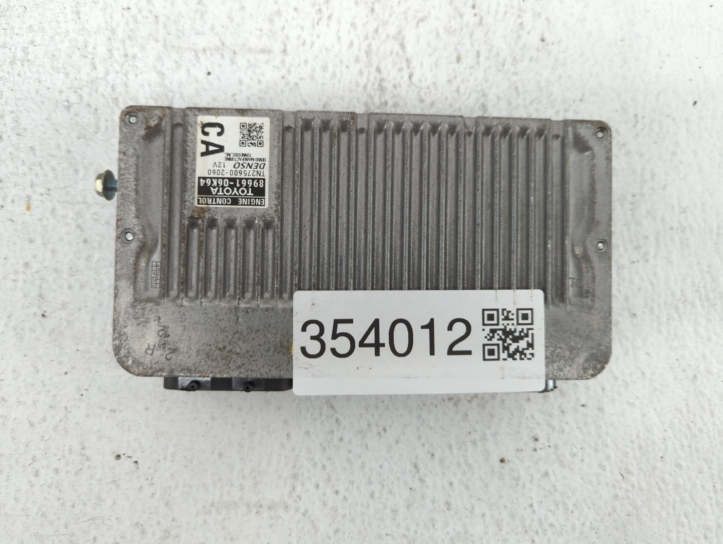 2012-2014 Toyota Camry PCM Engine Control Computer ECU ECM PCU OEM P/N:89661-06K63 89661-06K84 Fits Fits 2012 2013 2014 OEM 