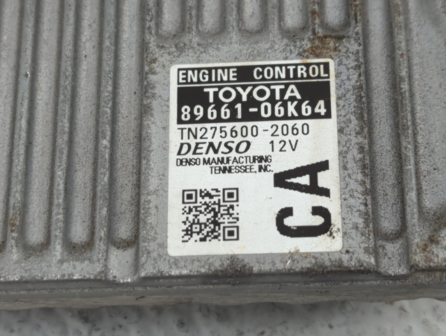 2012-2014 Toyota Camry PCM Engine Control Computer ECU ECM PCU OEM P/N:89661-06K63 89661-06K84 Fits Fits 2012 2013 2014 OEM 